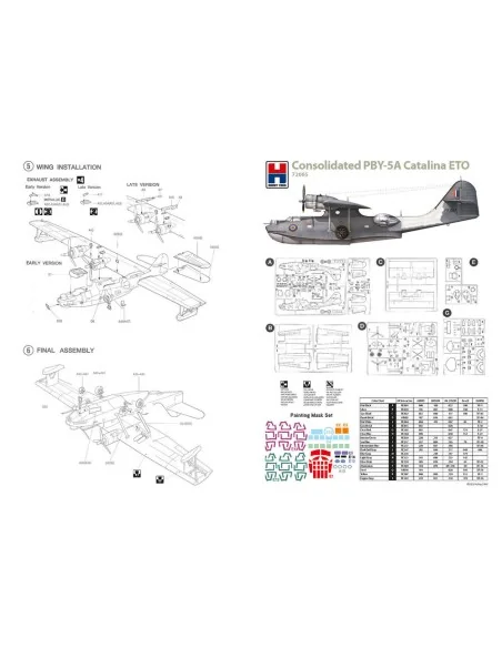 Consolidated PBY-5A Catalina ETO, 1/72 - Hobby 2000 72065
