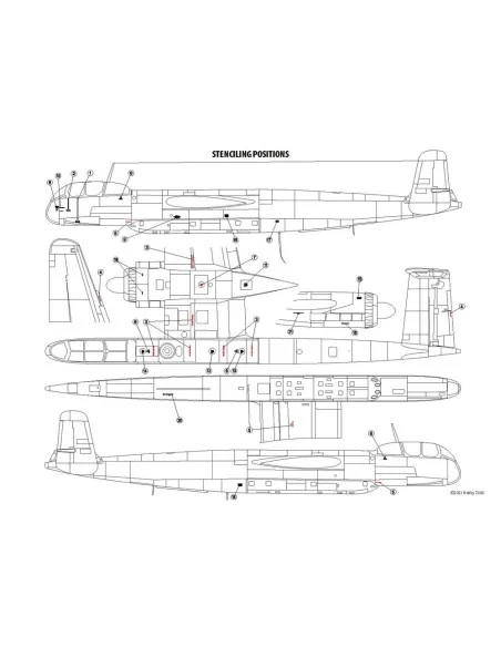 Heinkel He 219 A-2, 1/72 - Hobby 2000 72068