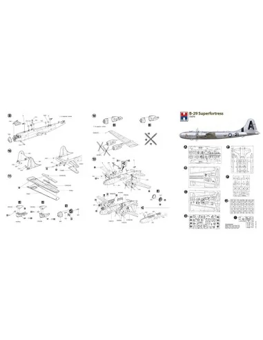 B-29 Superfortress, 1/72 - Hobby 2000 72070