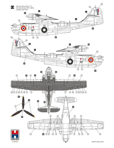 [NO_DESC] Consolidated PBY-5A Catalina ETO, 1/72 - Hobby 2000 72065
