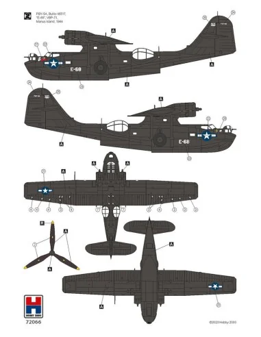 Consolidated PBY-5A Catalina PTO, 1/72 - Hobby 2000 72066