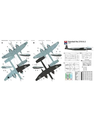 Heinkel He 219 A-2, 1/72 - Hobby 2000 72068