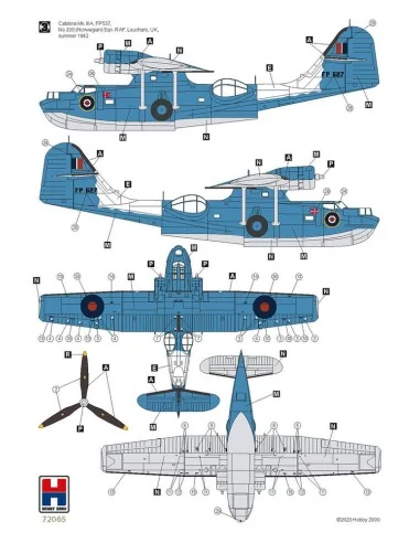 Consolidated PBY-5A Catalina ETO, 1/72 - Hobby 2000 72065