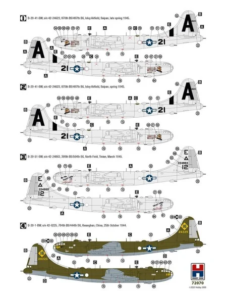 [NO_DESC] B-29 Superfortress, 1/72 - Hobby 2000 72070