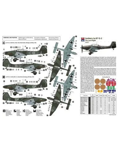 [NO_DESC] Junkers Ju 87 G-2 The Last Flight, 1/72 - Hobby 2000 72071