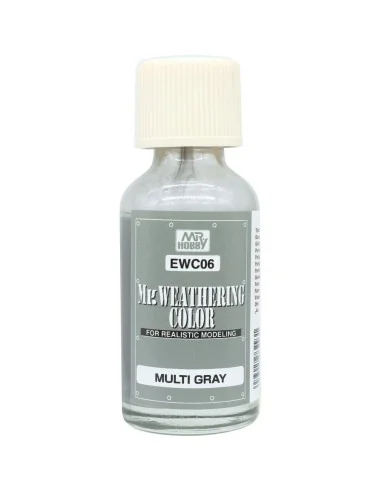 Weathering Color Multi Gray (40ml) - Mr Hobby - Gunze EWC-06
