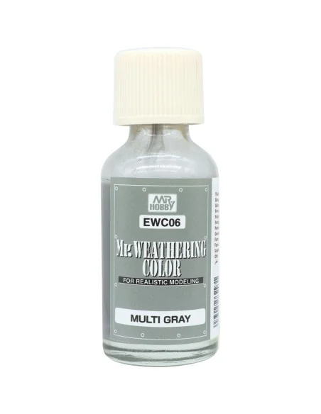Weathering Color Multi Gray (40ml) - Mr Hobby - Gunze EWC-06