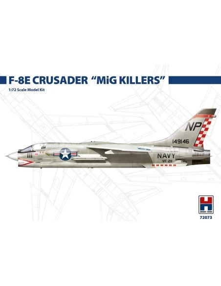 [NO_DESC] F-8E Crusader MiG Killers, 1/72 - Hobby 2000 72073