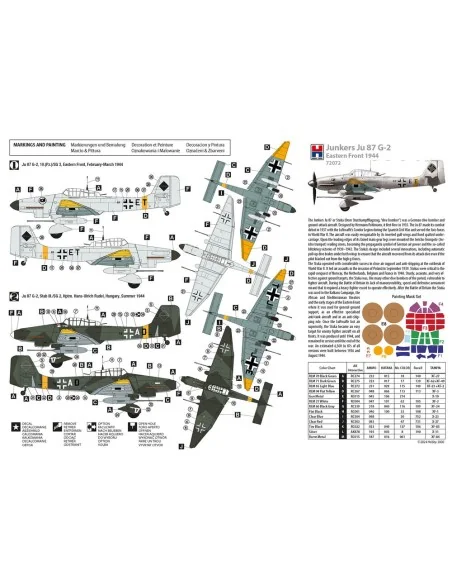 [NO_DESC] Junkers Ju 87 G-2 Eastern Front 1944, 1/72 - Hobby 2000 7...
