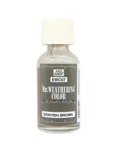 Weathering Color Grayshe Brown (40ml) - Mr Hobby - Gunze EWC-07