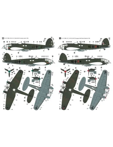 Heinkel He 111 P Outbreak of War 1939, 1/72 - Hobby 2000 72076