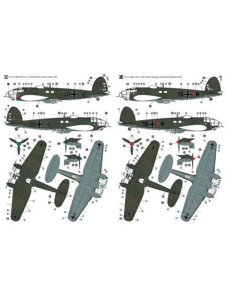Heinkel He 111 P Outbreak of War 1939, 1/72 - Hobby 2000 72076