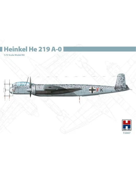 Heinkel He 219 A-0, 1/72 - Hobby 2000 72067