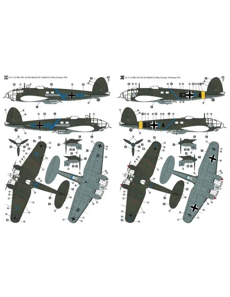 Heinkel He 111 D, 1/72 - Hobby 2000 72075