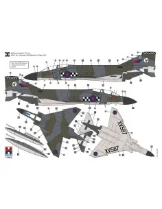 F-4K Phantom FG.1 Late vol.2, 1/72 - Hobby 2000 H2K72082 2