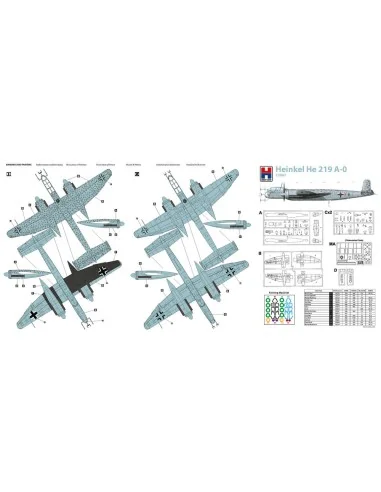 Heinkel He 219 A-0, 1/72 - Hobby 2000 72067