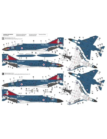 [NO_DESC] F-4K Phantom FG.1 Late vol.2, 1/72 - Hobby 2000 H2K72082