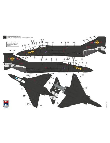 F-4K Phantom FG.1 Late vol.2, 1/72 - Hobby 2000 H2K72082