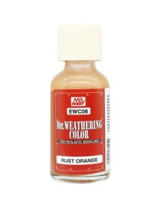 Weathering Color Rust Orange (40ml) - Mr Hobby - Gunze EWC-08