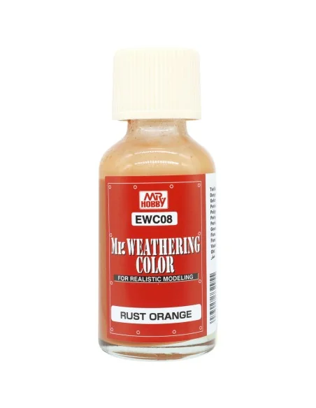 Weathering Color Rust Orange (40ml) - Mr Hobby - Gunze EWC-08