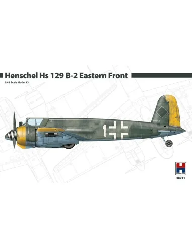 Henschel Hs 129 B-2 Eastern Front, 1/48 - Hobby 2000 48011