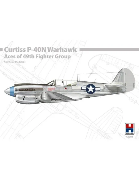 P-40N Warhawk Aces of The 49th Fighter Group, 1/48 - Hobby 2000 48001