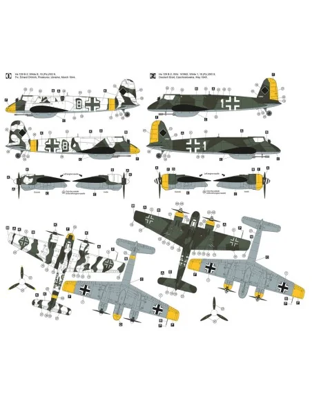 Henschel Hs 129 B-2 Eastern Front, 1/48 - Hobby 2000 48011