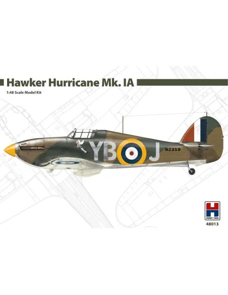 Hawker Hurricane Mk.IA, 1/48 - Hobby 2000 48013