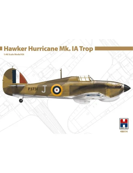 Hawker Hurricane Mk.IA Trop, 1/48 - Hobby 2000 48014