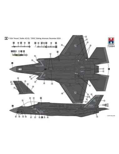 F-35A Husarz Polish Air Force, 1/72 - Hobby 2000 H2K72084