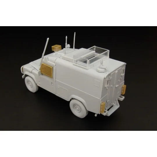 Land Rover Snatch grills-mesh, 1/48 - Hauler HLX48335