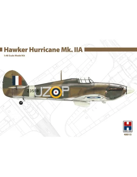 Hawker Hurricane Mk.IIA, 1/48 - Hobby 2000 48015