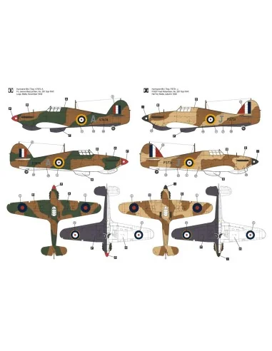 Hawker Hurricane Mk.IA Trop, 1/48 - Hobby 2000 48014