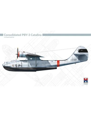 Consolidated PBY-3 Catalina, 1/72 - Hobby 2000 H2K72083
