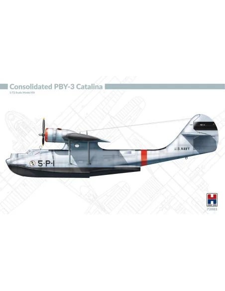 [NO_DESC] Consolidated PBY-3 Catalina, 1/72 - Hobby 2000 H2K72083