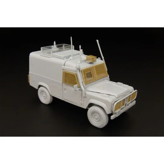 Land Rover Snatch grills-mesh, 1/48 - Hauler HLX48335