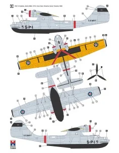[NO_DESC] Consolidated PBY-3 Catalina, 1/72 - Hobby 2000 H2K72083 2