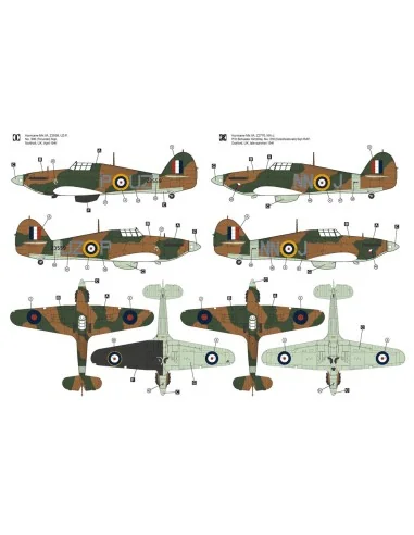 Hawker Hurricane Mk.IIA, 1/48 - Hobby 2000 48015