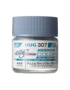 Mr Hobby -Gunze AQUEOUS GUNDAM COLOR (10ml) DUEL BLITZ BLUE GRAY - ...