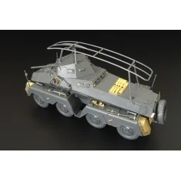 Sd Kfz 232 Ger Armored Car-basic (Tamiya), 1/48 - Hauler HLX48336