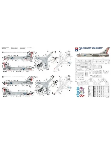F-8E Crusader "MIG Killers, 1/48 - Hobby 2000 48020