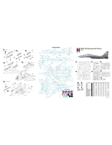 MiG-29 German Air Force, 1/48 - Hobby 2000 48022