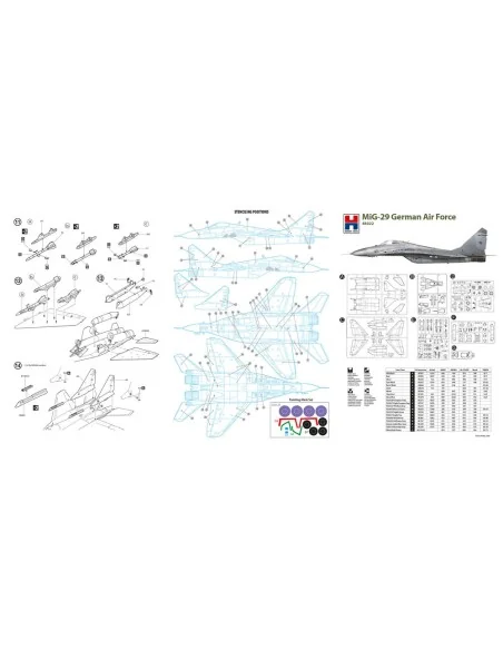 MiG-29 German Air Force, 1/48 - Hobby 2000 48022