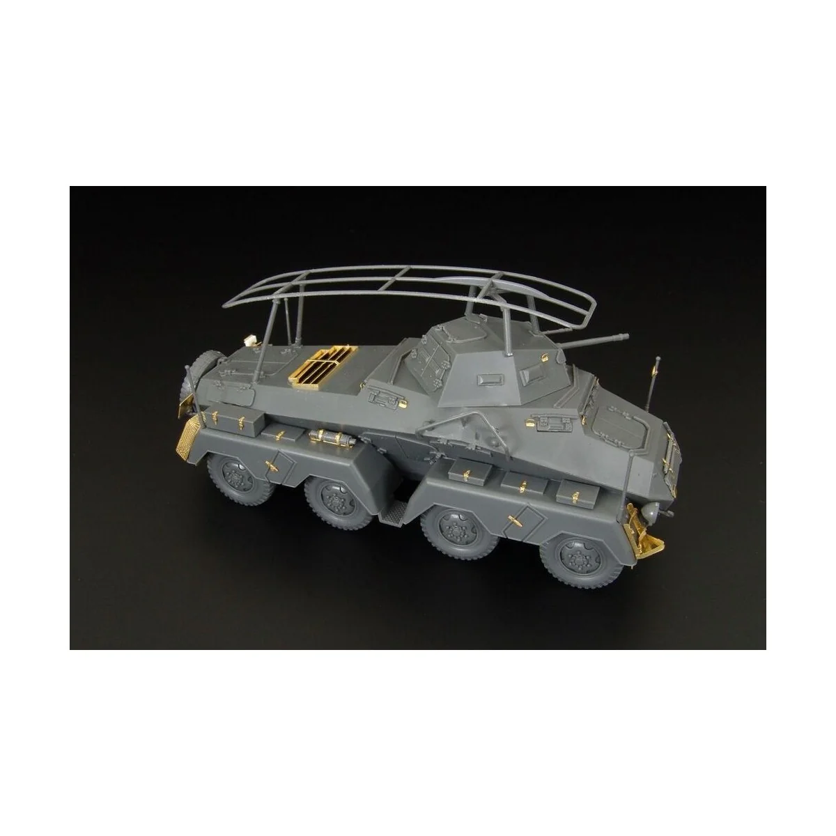 Sd Kfz 232 Ger Armored Car-basic (Tamiya), 1/48 - Hauler HLX48336