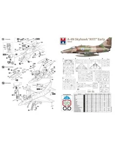 Douglas A-4N Skyhawk AYIT Early, 1/48 - Hobby 2000 H2K48039 2