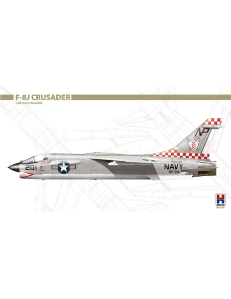 F-8J Crusader, 1/48 - Hobby 2000 48040