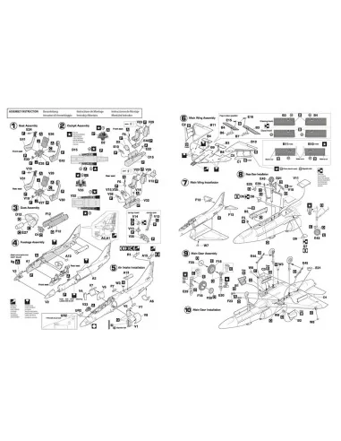 Douglas A-4N Skyhawk AYIT Early, 1/48 - Hobby 2000 H2K48039