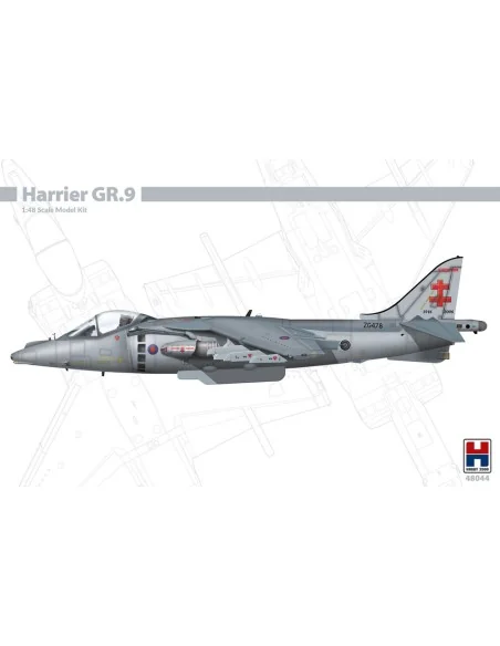 Harrier GR.9, 1/48 - Hobby 2000 48044