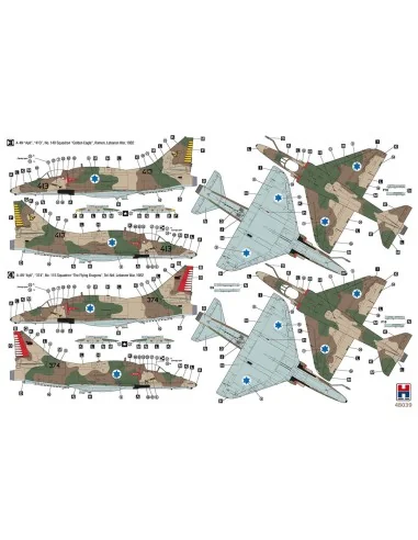 Douglas A-4N Skyhawk AYIT Early, 1/48 - Hobby 2000 H2K48039