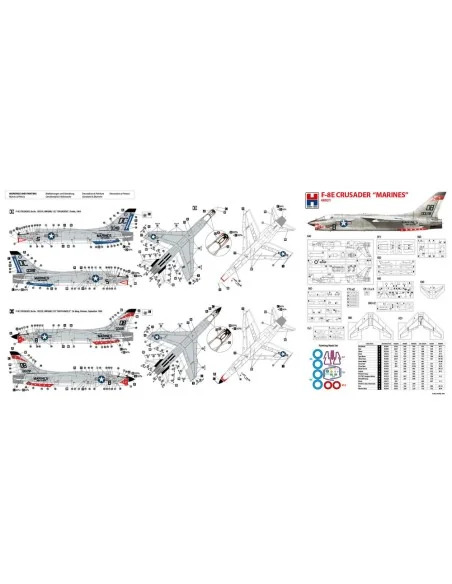 F-8E Crusader "Marines, 1/48 - Hobby 2000 48021